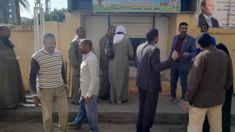 إفتتاح منفذ بيع اللحوم