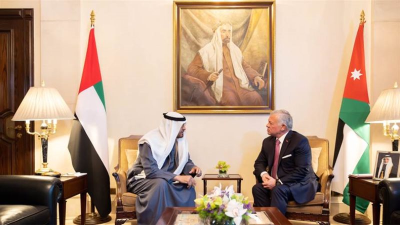 عاهل الأردن ورئيس