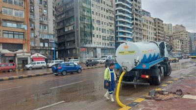 محافظ الإسكندرية يؤكد على رفع درجة الاستعداد للتعامل مع النوة الحالية