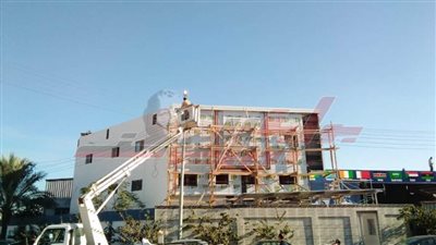 استمرار رفع كفاءة منظومة الإنارة العامة ببلطيم في كفر الشيخ