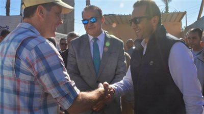 نائب محافظ البحيرة يستقبل وفد الوكالة الأمريكية للتنمية الدولية بمركز بدر