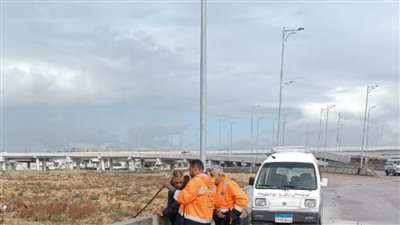 رئيس حي غرب ترفع درجة الاستعداد على مدار اليوم للتعامل مع النوة بنطاق الحي