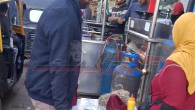 إزالة الإشغالات بالرياض في كفر الشيخ