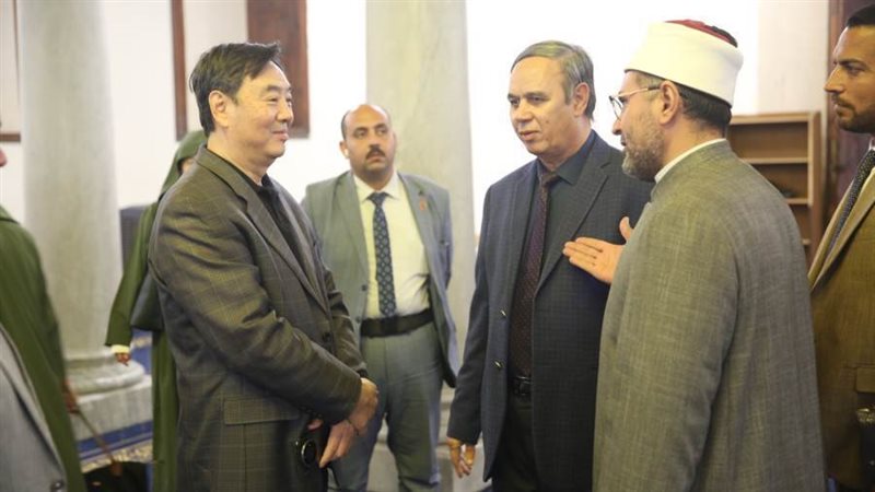 جانب من الزيارة