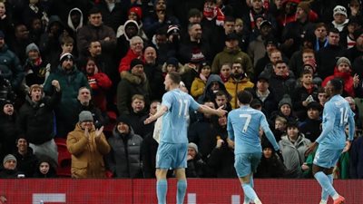 نوتنجهام فورست يعاقب مانشستر يونايتد في أولدترافورد