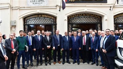 وزير العدل يلتقي قضاة محكمة استئناف المنصورة والمحاكم الإبتدائية والاقتصادية بالدقهلية