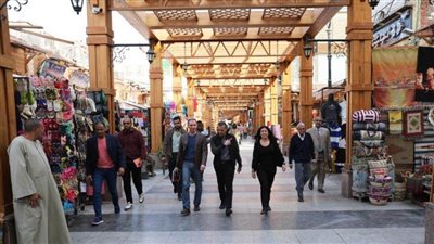  ممثل برنامج الغذاء العالمى بمصر: السوق السياحي القديم بأسوان 