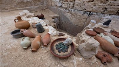 اكتشافات جديدة بمعبد تابوزيريس ماجنا غرب الإسكندرية