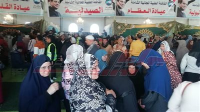 مراكز شباب أبومندور والتنمية الشبابية بدسوق تستقبل القوافل الطبية