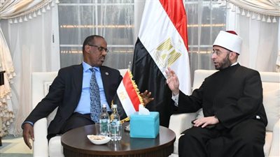وزير الأوقاف يستقبل نظيره الجيبوتي 
