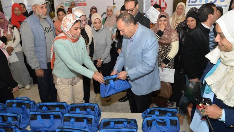 توزيع الشنط