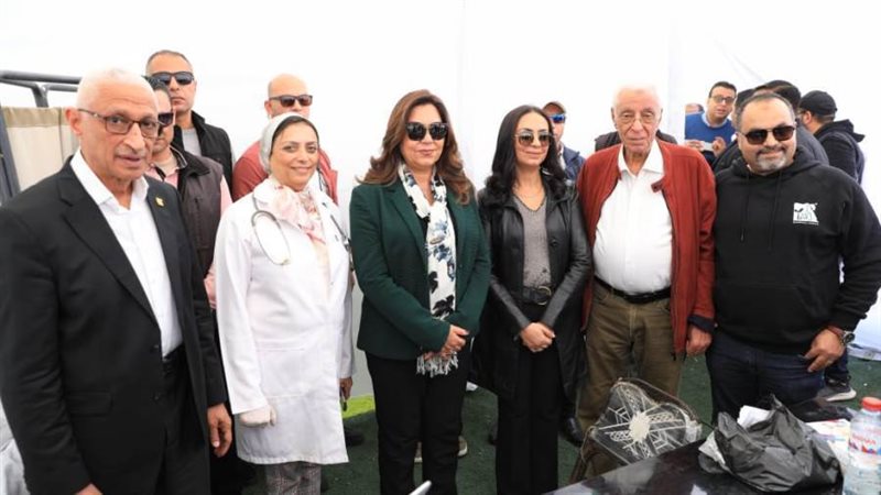 إطلاق القافلة الطبية