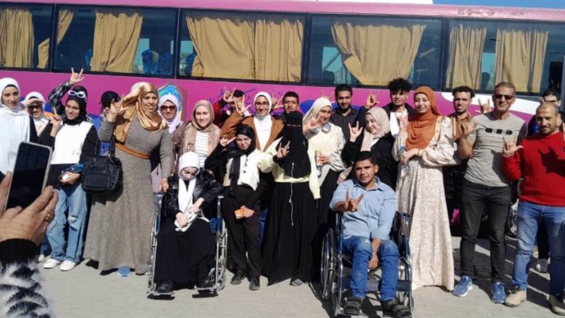 جانب من الرحلة بالمتحف