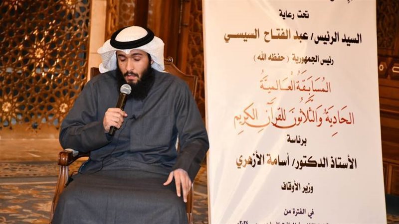 احد الضيوف خلال الأمسية