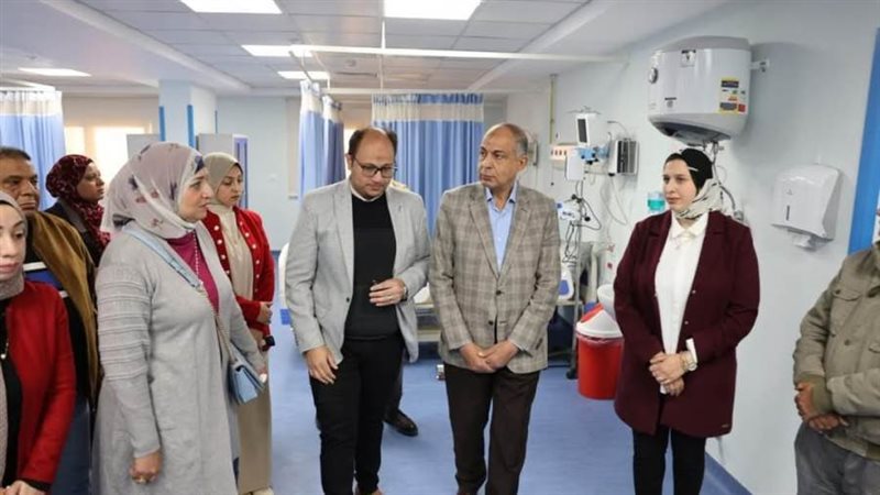 محافظ المنيا يتفقد