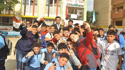 صور مبهجة ليوم رياضي مفتوح لطلاب مدرسة أبوصير الإعدادية بالغربية