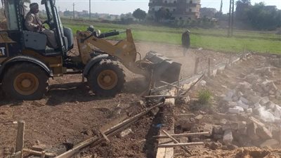 محافظ أسيوط: إزالة 19 حالة تعد على أملاك دولة وخط تنظيم بمركز أبنوب وحي غرب