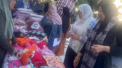 التضامن الاجتماعي بأسيوط تفتتح معرض المنتجات اليدوية للأسر المنتجة 