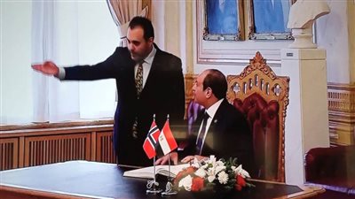 عاجل.. الرئيس السيسي يلتقي رئيس البرلمان النرويجي 