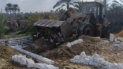 استرداد 6248 من أراضى الدولة وإزالة 69 حالة تعد بالبحيرة