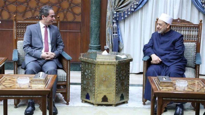 شيخ الأزهر يستقبل