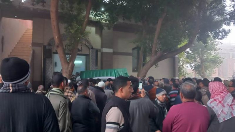 تشييع جثمان إحدى