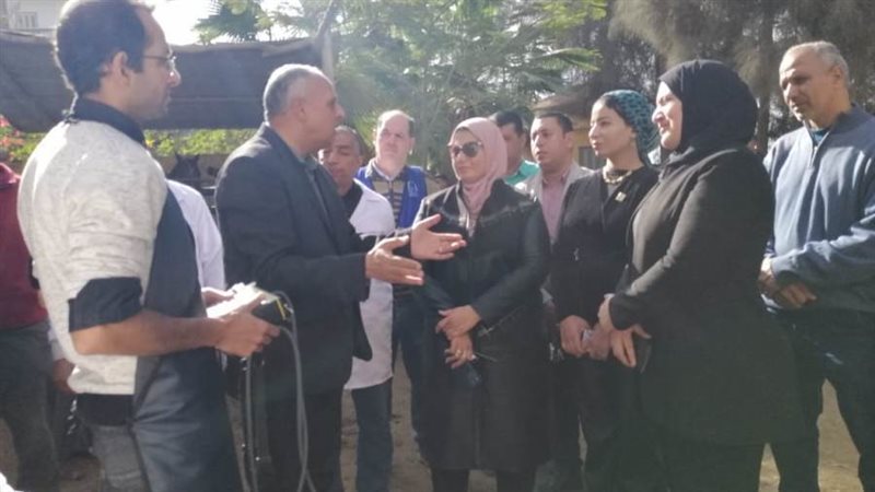 جانب من القافلة البيطرية