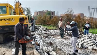 محافظ أسيوط: إزالة 26 حالة تعد على أراض زراعية وأملاك دولة بمركزي القوصية والبداري