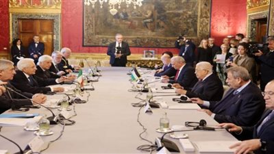 الرئيس الفلسطيني يطلع رئيسة الوزراء الإيطالية على آخر تطورات القضية الفلسطينية