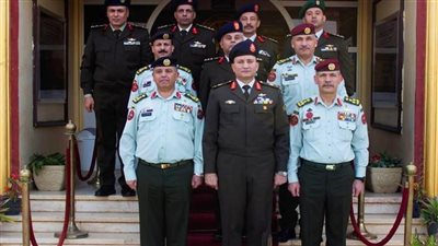 جهاز الرياضة للقوات المسلحة يستقبل وفدا عسكريا من الأردن