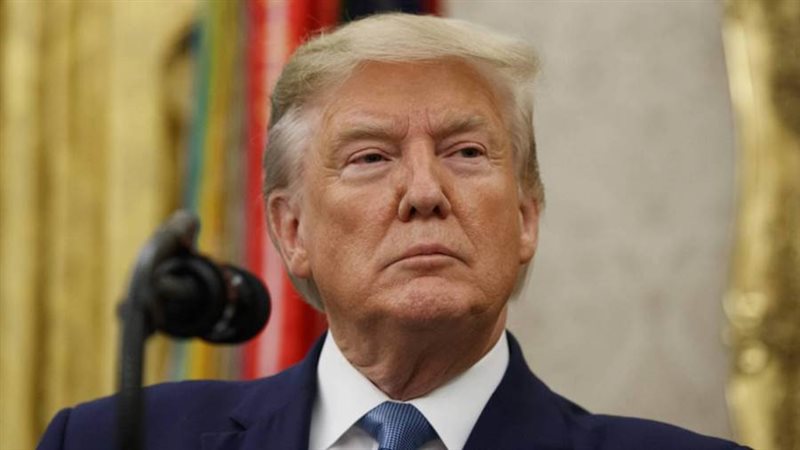 الرئيس الأمريكي دونالد