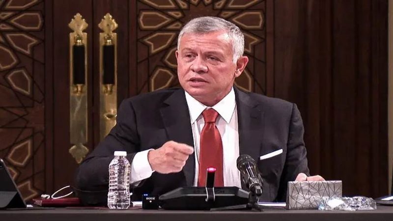 العاهل الأردني الملك