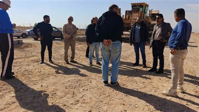 جهاز العبور الجديدة يتفقد مشروع الحلول العاجلة لتغذية المجاورات بالمياه بمنطقة الأمل 