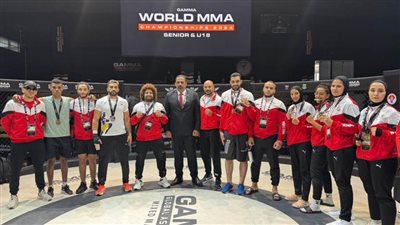 مصر تحصد 10 ميداليات في بطولة العالم للفنون القتالية المختلطة 