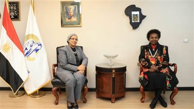 رئيسة القومي للمرأة تستقبل المفوضة الأفريقية لحقوق الإنسان لبحث سُبل التعاون