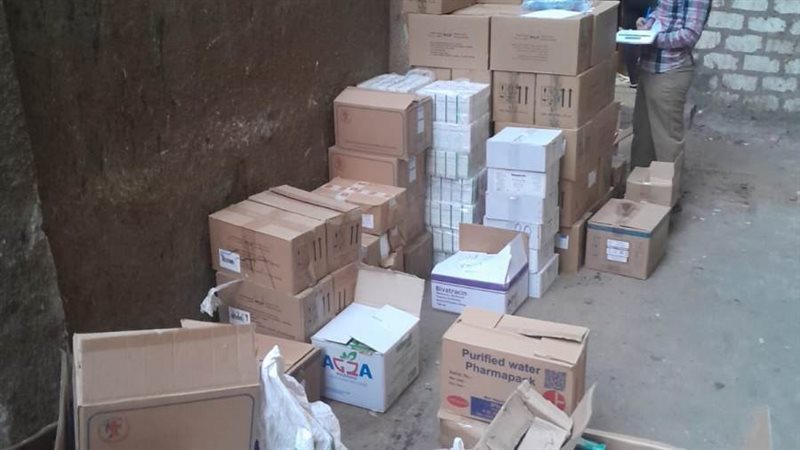 الأدوية المضبوطة