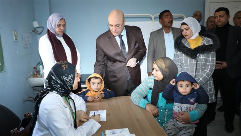 محافظ بنى سويف يزور