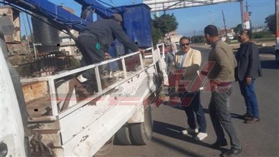 تطوير منظومة الإنارة العامة بالرياض في كفر الشيخ