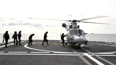 القوات البحرية المصرية والفرنسية تنفذان التدريب المشترك «كليوباترا- 2024»