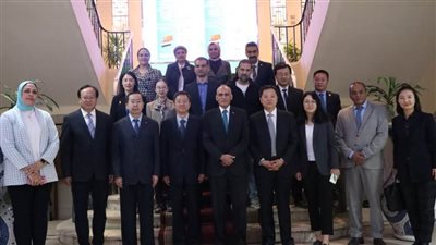 لبحث التعاون العلمي.. وفد الأكاديمية الصينية للعلوم في زيارة للمركز القومي للبحوث