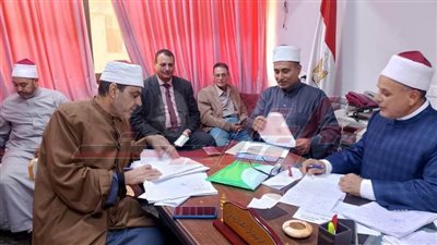 وكيل أوقاف كفر الشيخ يتابع الانضباط الإداري والدعوي 