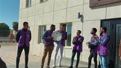 مديرية الشباب والرياضة بالوادي الجديد تستقبل وفود برنامج 