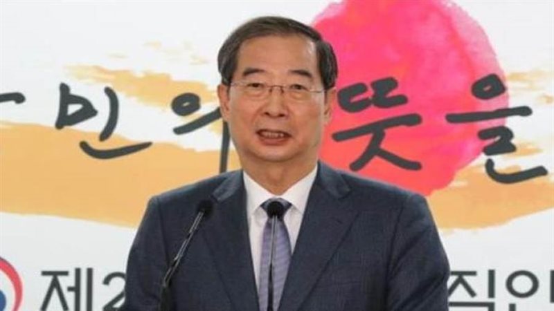 هان دوك سو رئيس كوريا