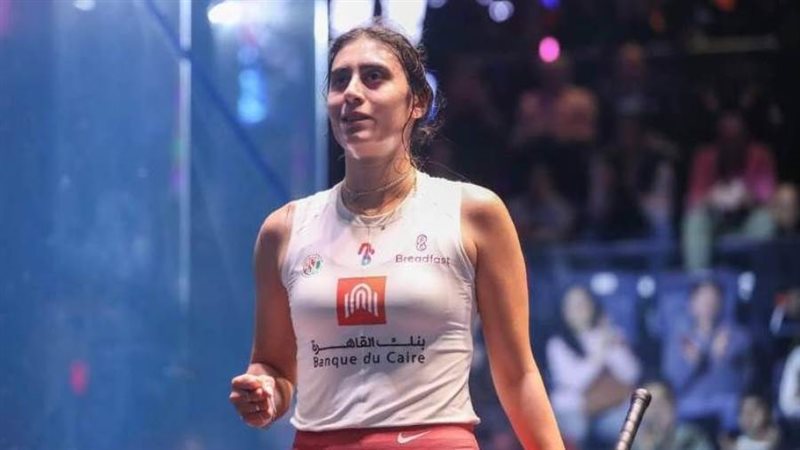 اللاعبة نور الشربيني