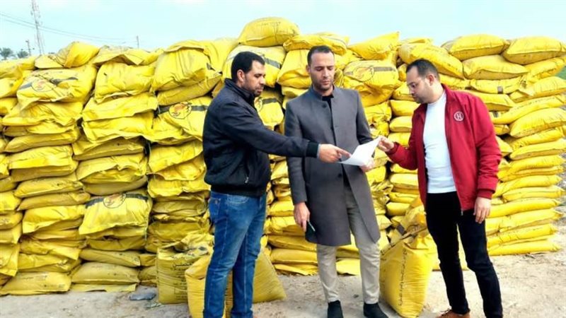 جانب من الحملات التموينية