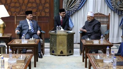 شيخ الأزهر يستقبل الرئيس الإندونيسي ويطالبان بالضغط لوقف الإبادة الجماعية في غزة
