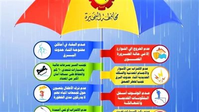 رفع درجة الاستعداد القصوى بالبحيرة لمجابهة توابع سوء الأحوال الجوية المتوقعة 