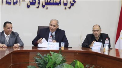 حزب مستقبل وطن بالإسكندرية يعقد اجتماعا مع أعضاء الهيئة البرلمانية بمجلسي النواب والشيوخ