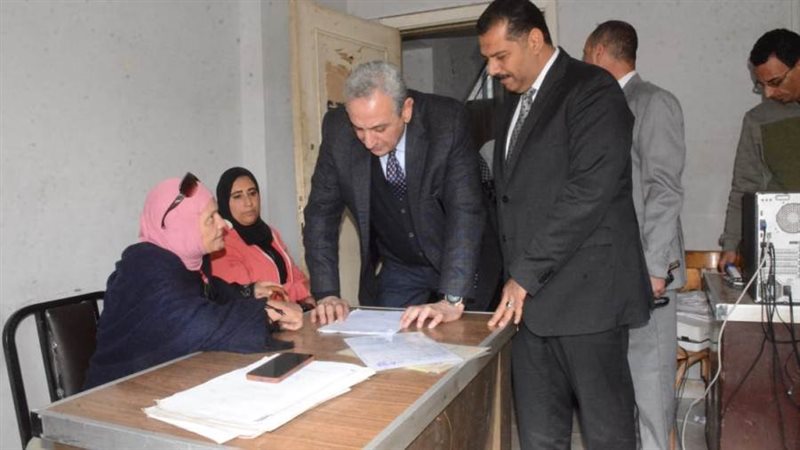 محافظ الغربية خلال