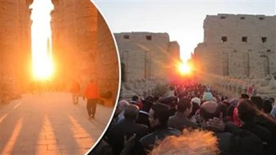 غدا .. الأقصر تحتفل بظاهرة تعامد الشمس على 